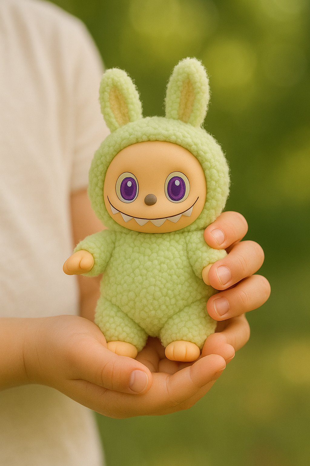 Labubu Plush Doll – Fluffy Bunny Monster for Girls (Random Color)