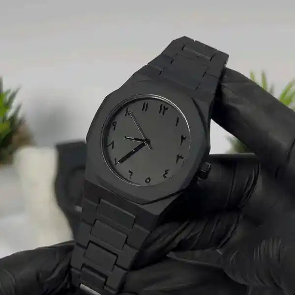 Urban Habibi™ - Black Arabic Aura Watch