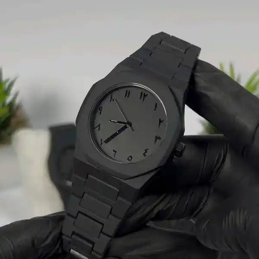 Urban Habibi™ - Black Arabic Aura Watch