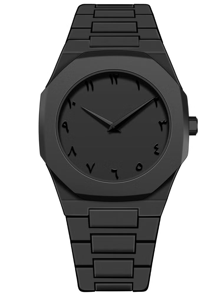 Urban Habibi™ - Black Arabic Aura Watch