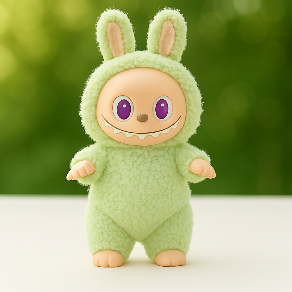 Labubu Plush Doll – Fluffy Bunny Monster for Girls (Random Color)