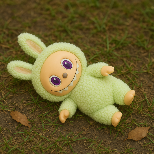 Labubu Plush Doll – Fluffy Bunny Monster for Girls (Random Color)